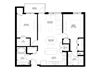 Grand Central Flats_2 Bedroom Floor Plan